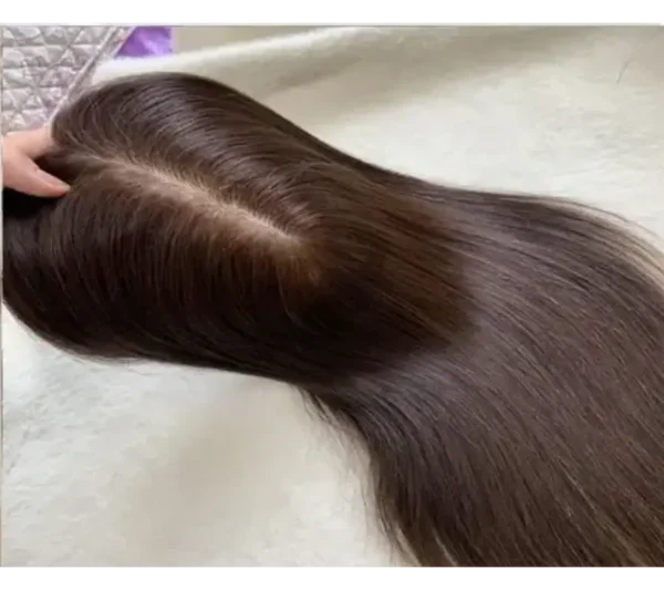 Queen Hair Topper – 20 Inch, 100% Human Hair