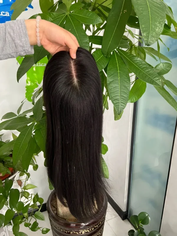 Queen Hair Topper – 20 Inch, 100% Human Hair