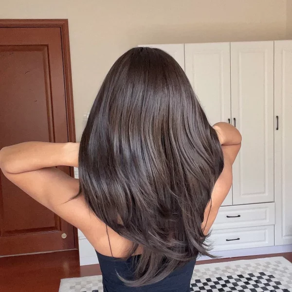 افضل باروكة شعر طبيعي طويل