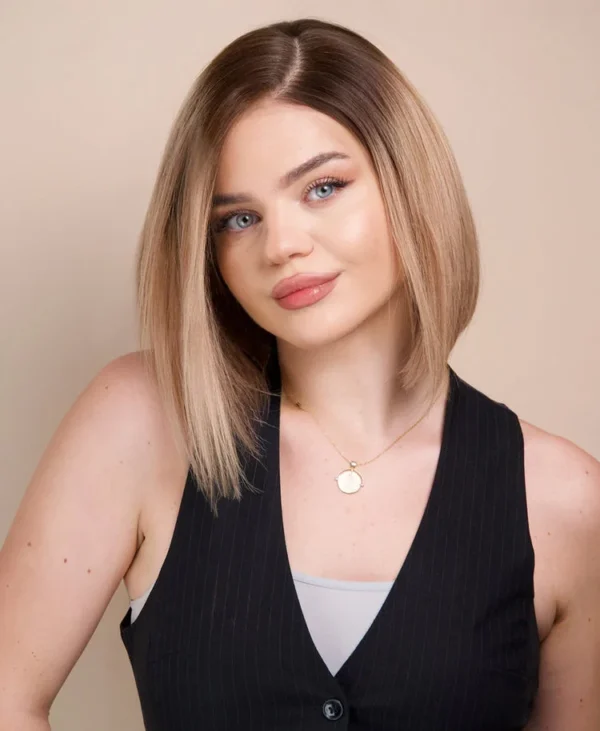 افضل باروكة شعر طبيعي كثافة طبيعية