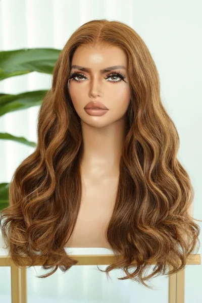 افضل باروكة طبيعية فروة HD كثافة عالية