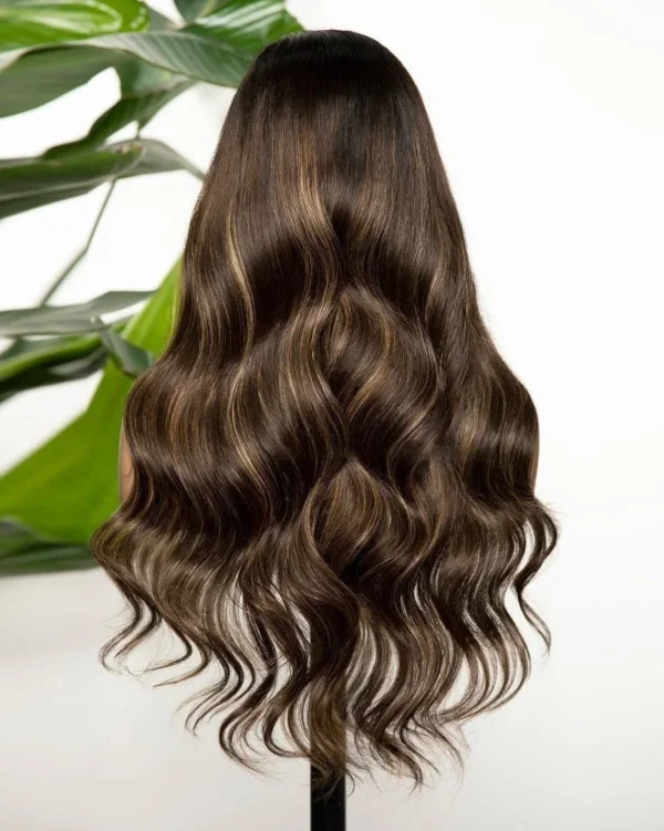 افضل باروكة طبيعية فروة HD كثافة عالية