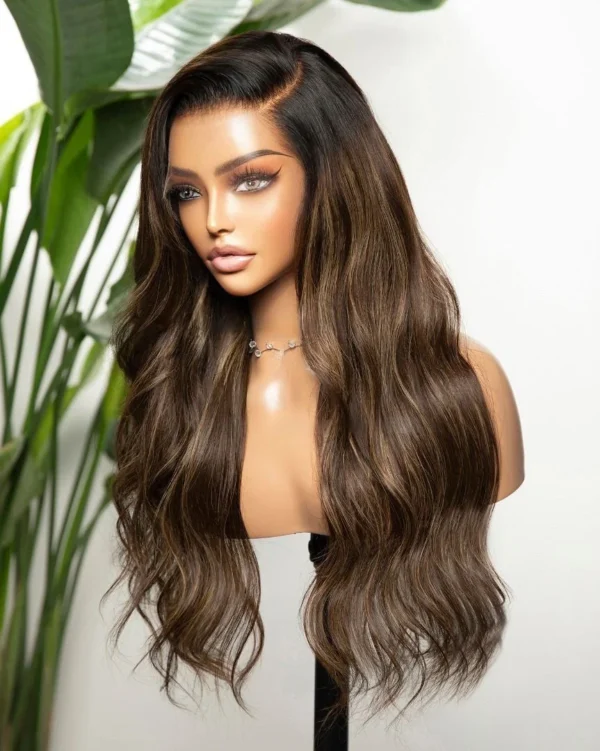 افضل باروكة طبيعية فروة HD كثافة عالية