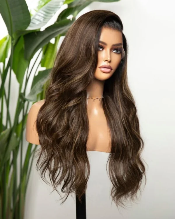 افضل باروكة طبيعية فروة HD كثافة عالية