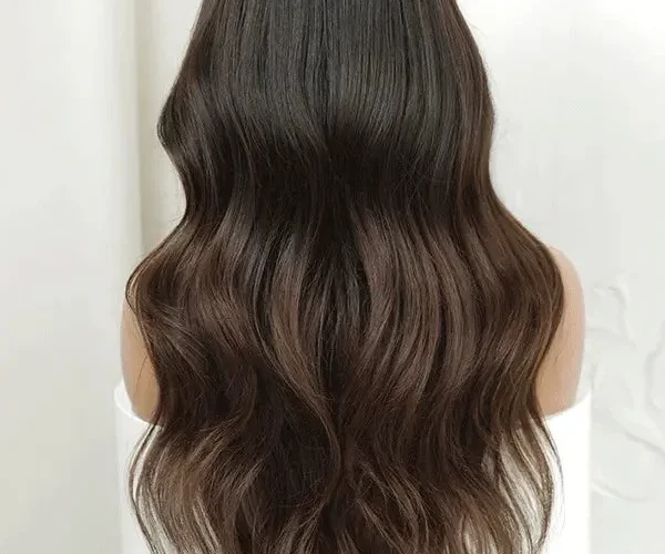 باروكة حلا طبيعية فروة HD كثافة عالية